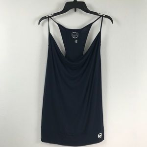 MICHAEL Michael Kors Draped Racerback Tank Top